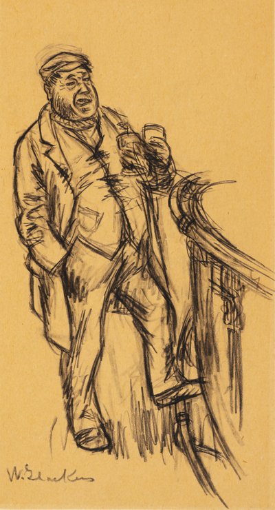Man at a Bar by William James Glackens